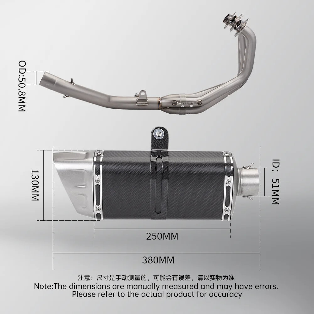 Yamaha kit escape slip on titanio MT09 FZ09 XSR900 - imagen 3
