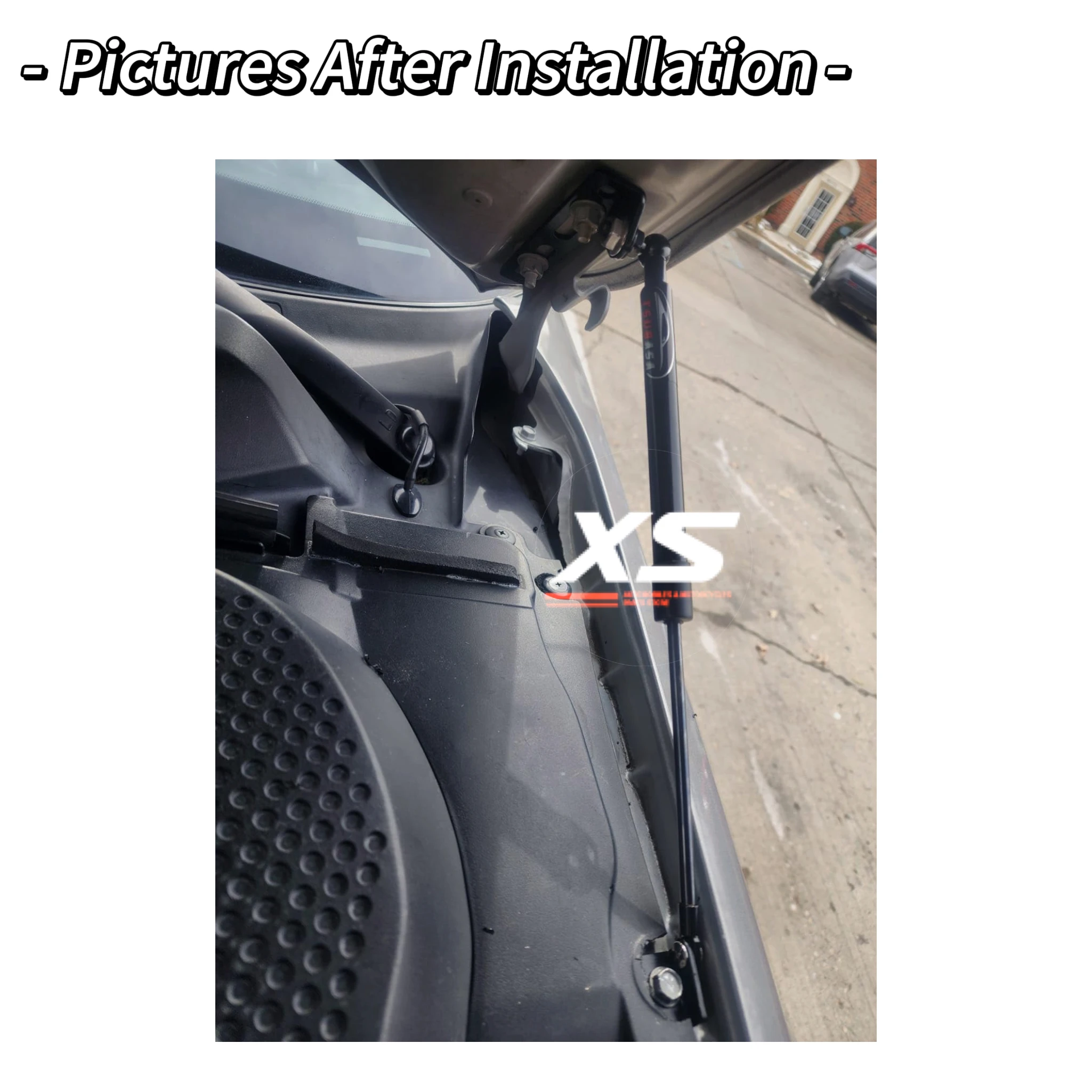 Amortiguadores de gas para capó Nissan 350Z (Z33) 2003-2008 - imagen 4