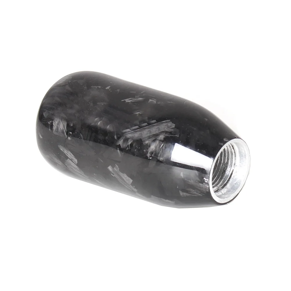 Palanca de cambios manual de fibra forja negra