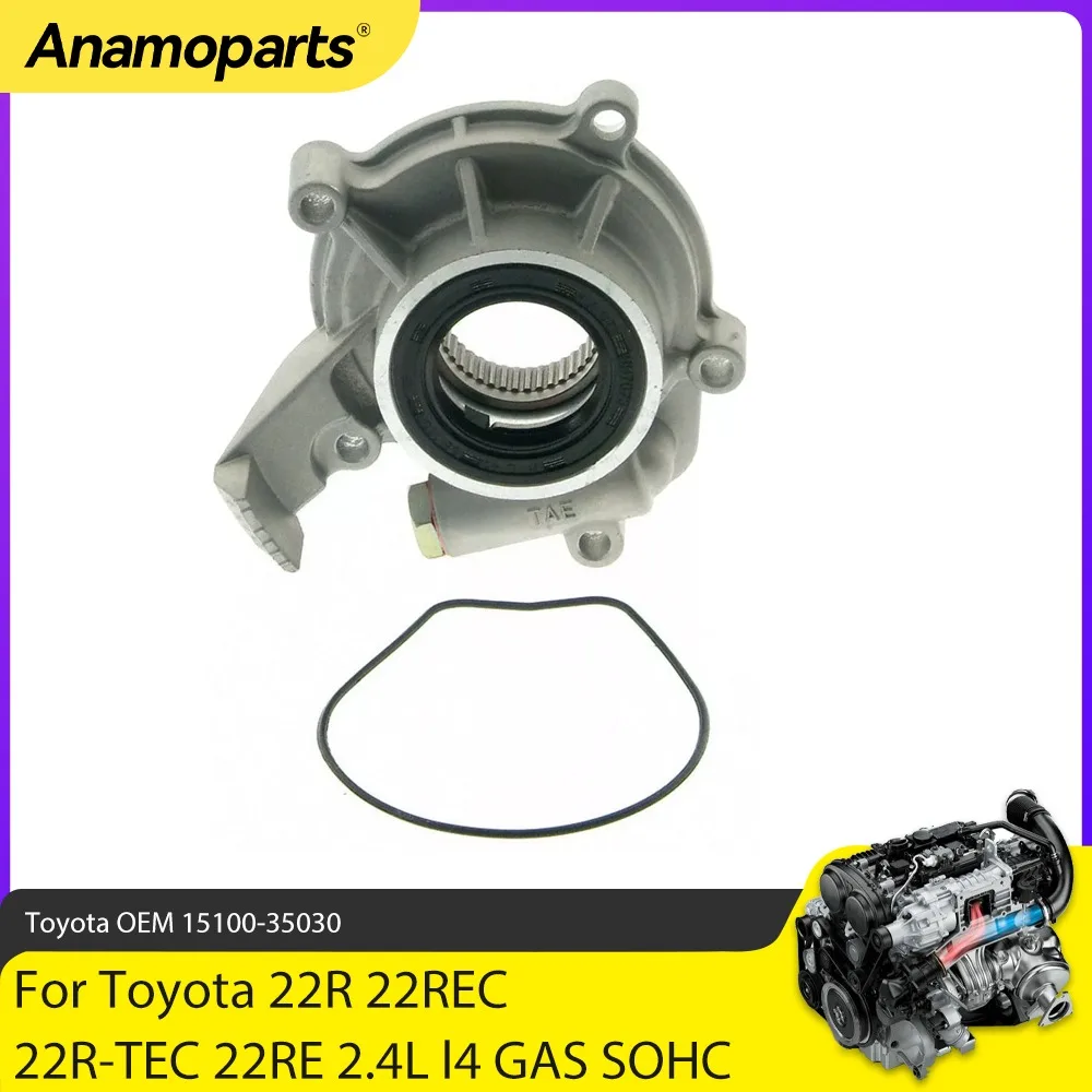 15100-35030 Bomba de aceite Toyota 4Runner, Pickup y Celica 22RE