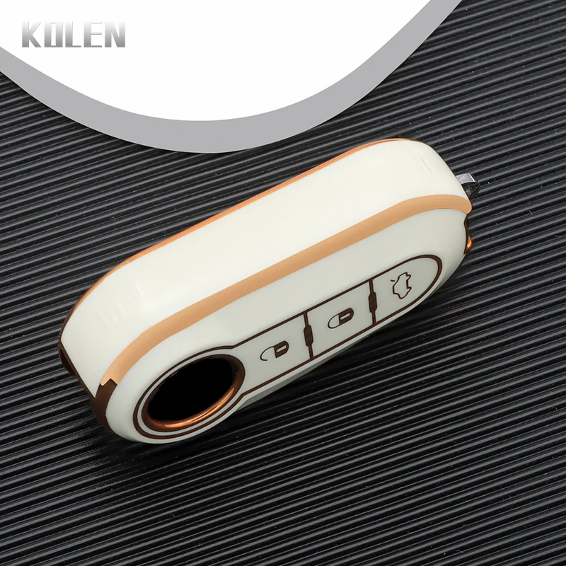 Funda de TPU para llave plegable Fiat, Lancia, Citroën y Peugeot - imagen 5