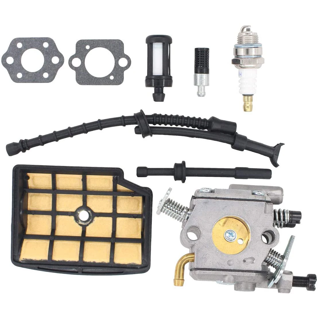 Filtro aire carburador y manguera combustible Stihl MS200