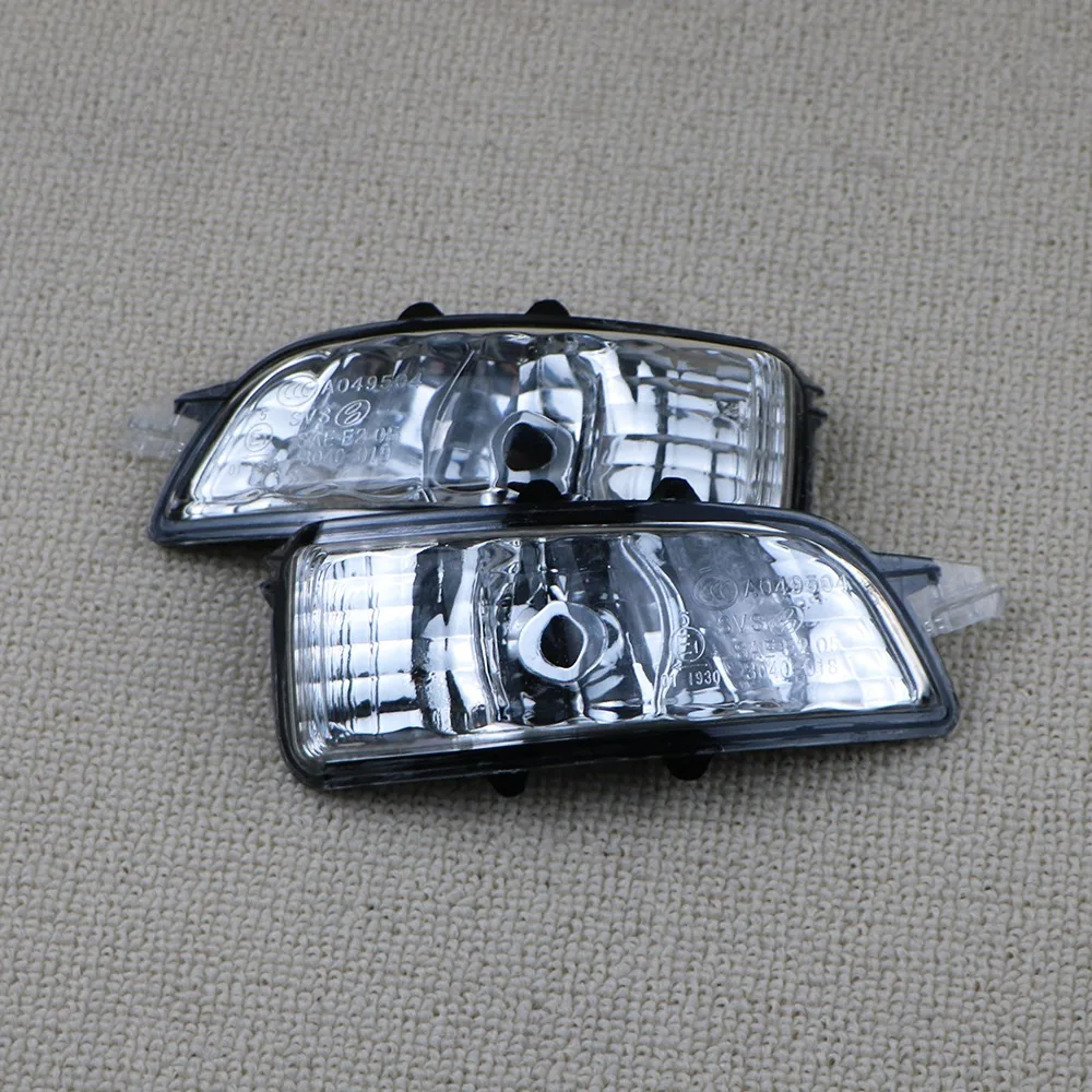 Para Volvo S40 S60 S80 C30 C70 V50 V70 indicador de espejo lateral luz de señal de giro lente de lámpara 31111102 31111090 - imagen 4