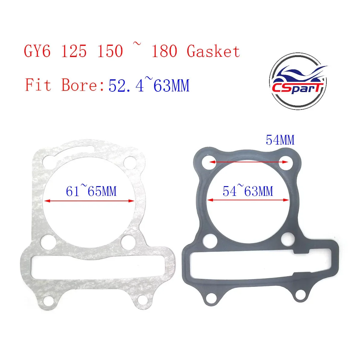 Kit juntas pistón GY6 para Quad ATV Go Kart Buggy - imagen 3
