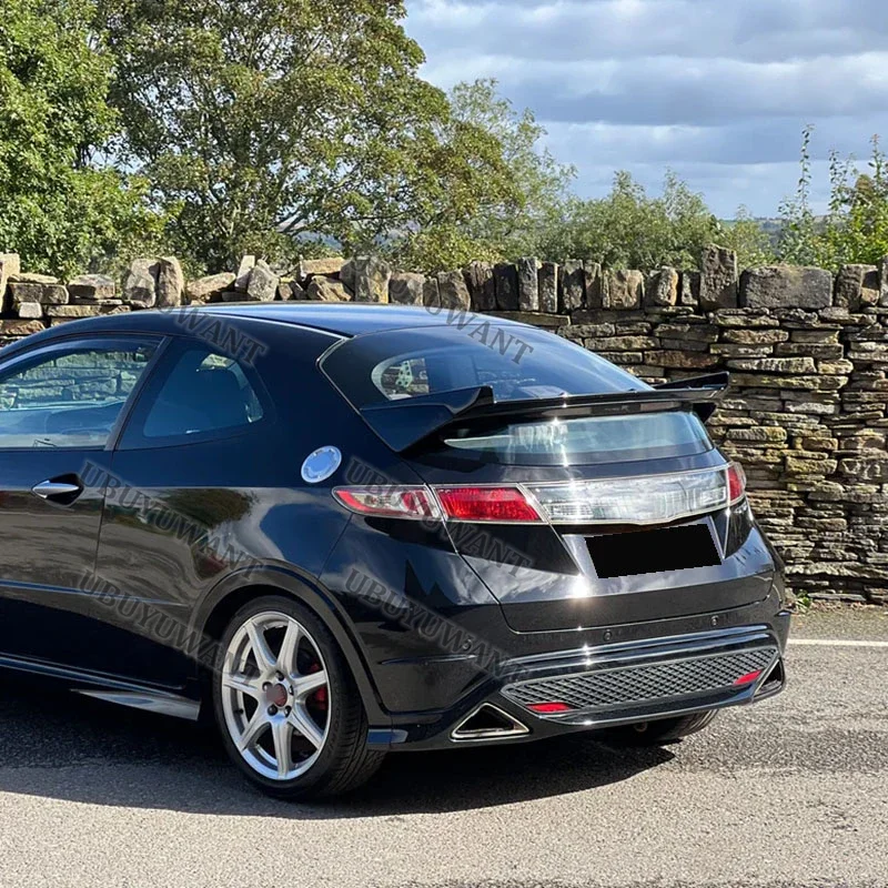 Alerón trasero fibra de carbono High Kick – Honda Civic FN2 Type R - imagen 3