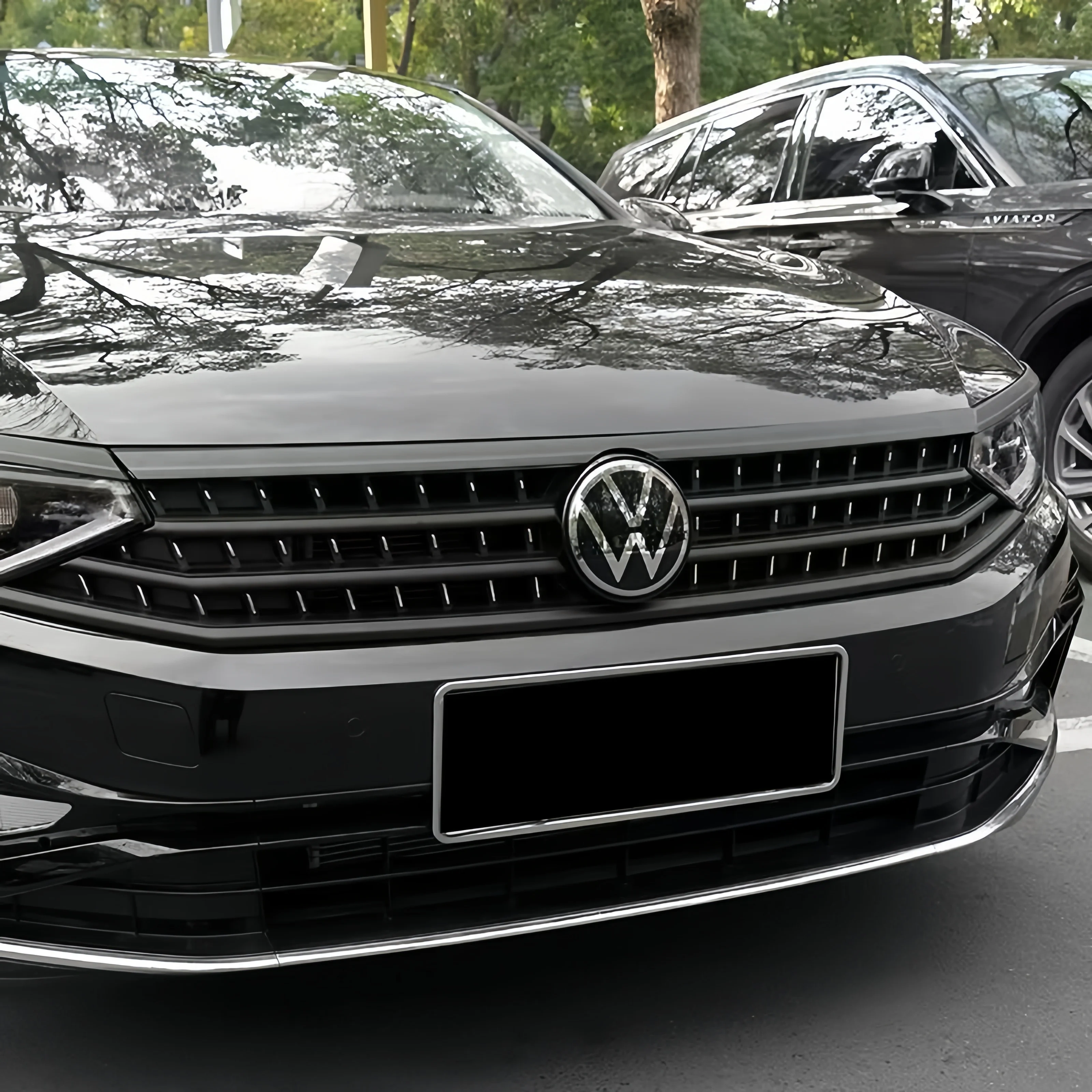 Kit rejilla parachoques VW Passat B8.5 2019-2023 malla - imagen 3