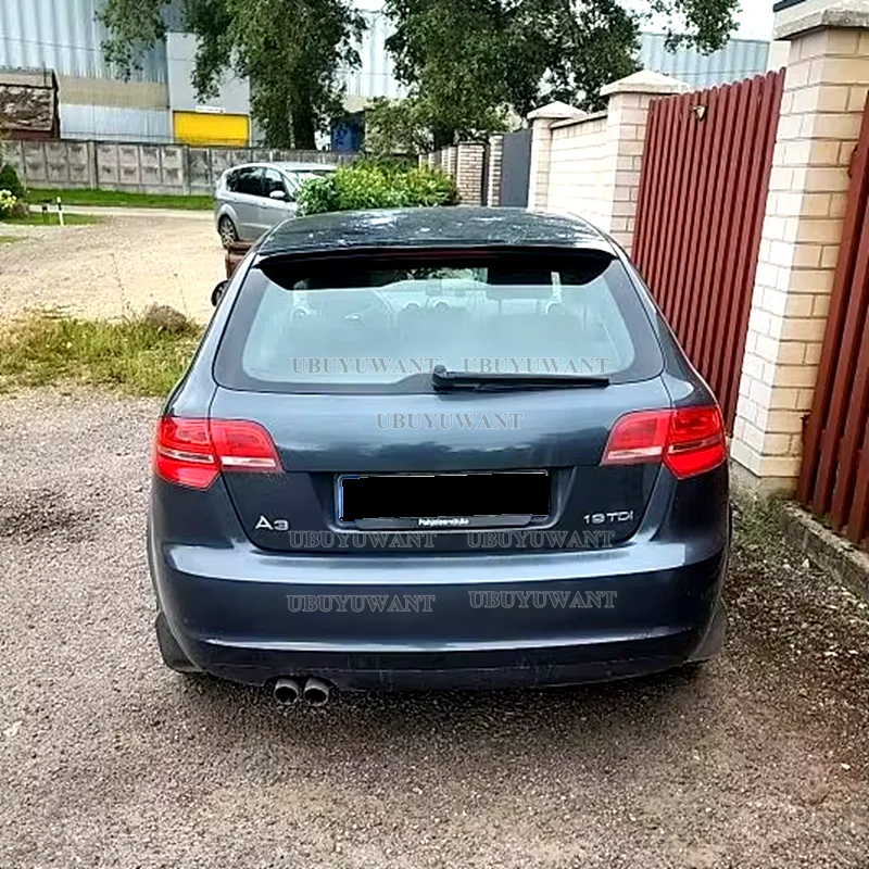 Alerón trasero de techo en ABS para Audi A3 8P (2003-2012)