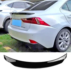 Alerón trasero negro de ajuste directo para Lexus IS200 MK1 2013-2018