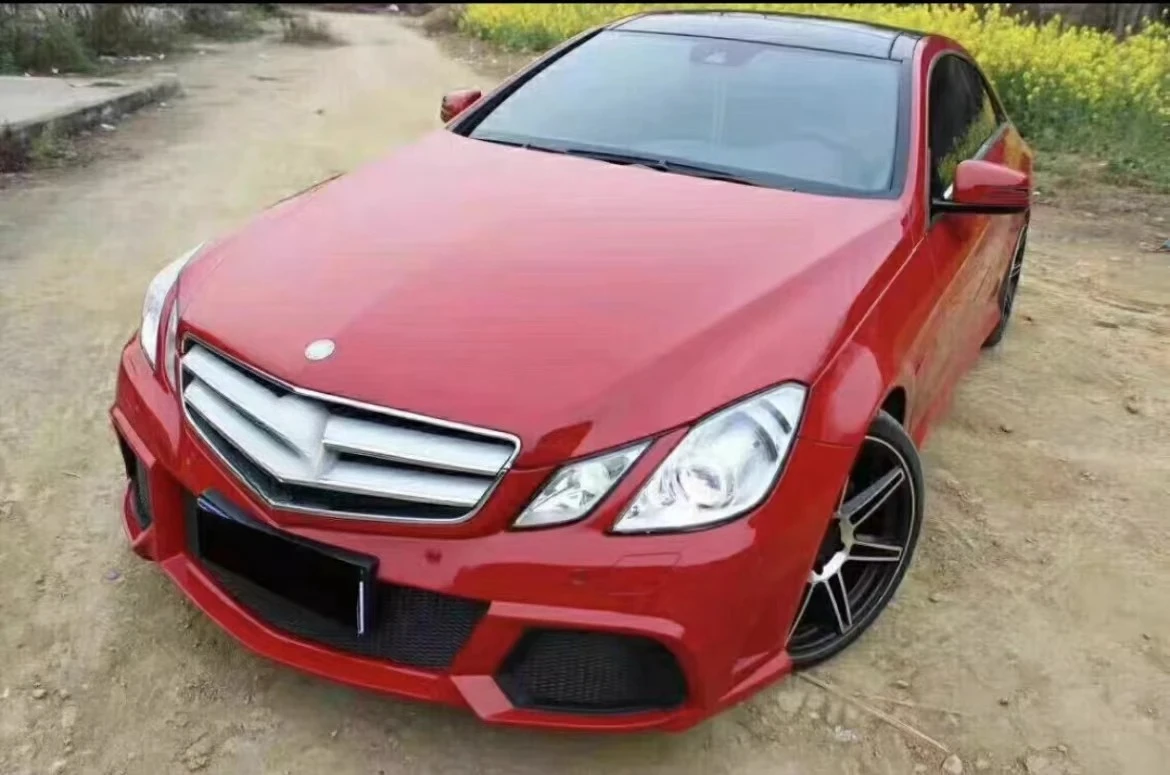 Kit ancho Mercedes W207 C207 Coupe – faldas delanteras y traseras - imagen 3