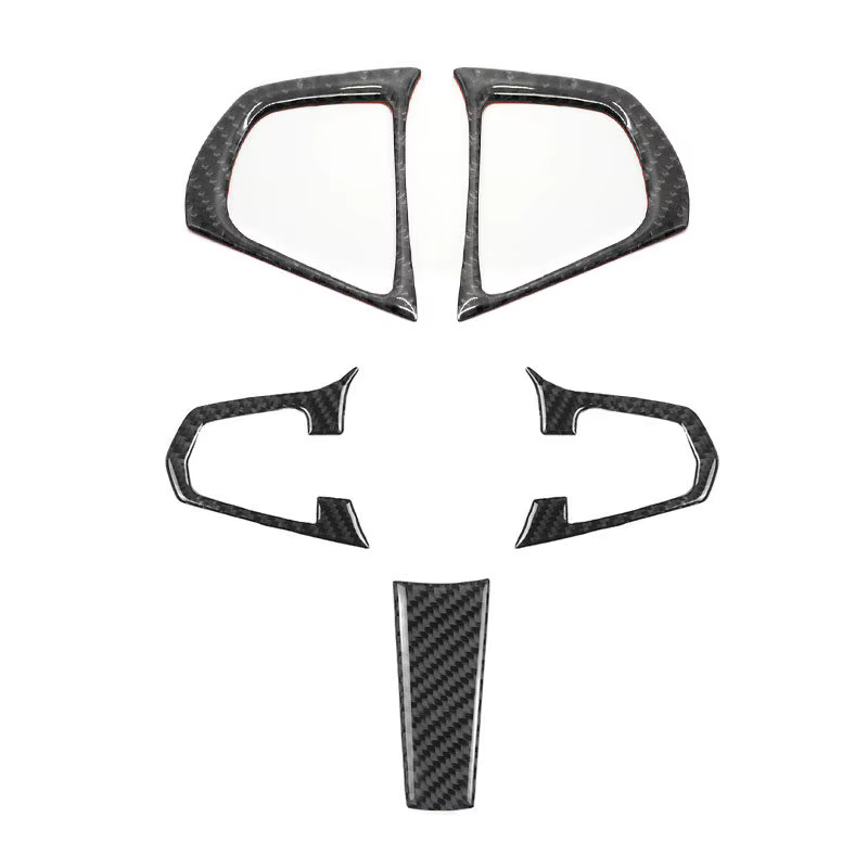 Embellecedor de botones de volante efecto carbono BMW G30 y X3 G01 - imagen 2