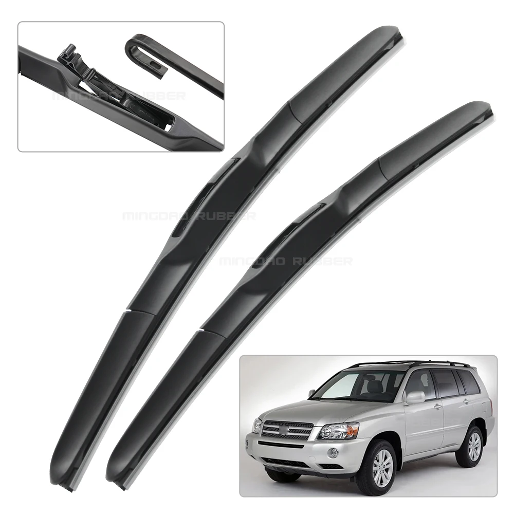Escobillas limpiaparabrisas de goma Toyota OEM Highlander XU20 - imagen 2