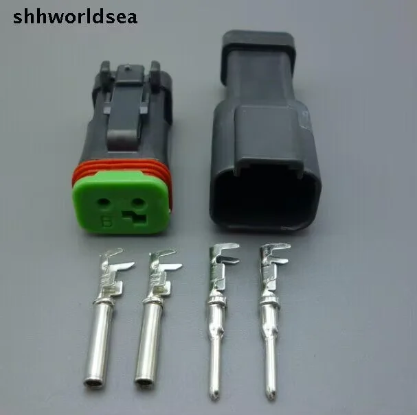 Conector eléctrico impermeable Shhworldsea 2 pines DT06-2S-EP06 - imagen 2