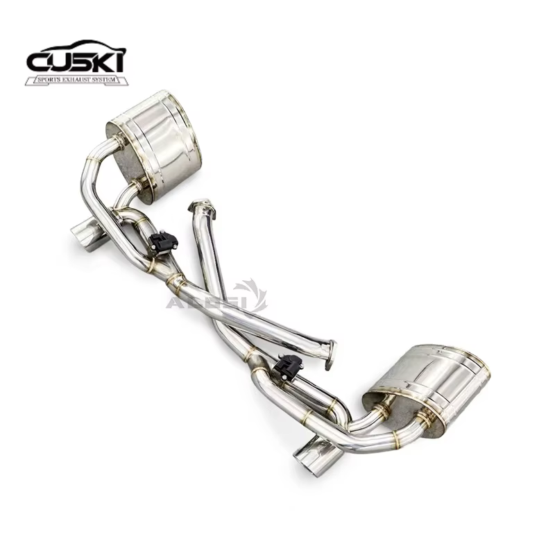 Escape trasero y colector inox para Porsche 911 993 3.6