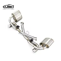Escape trasero y colector inox para Porsche 911 993 3.6