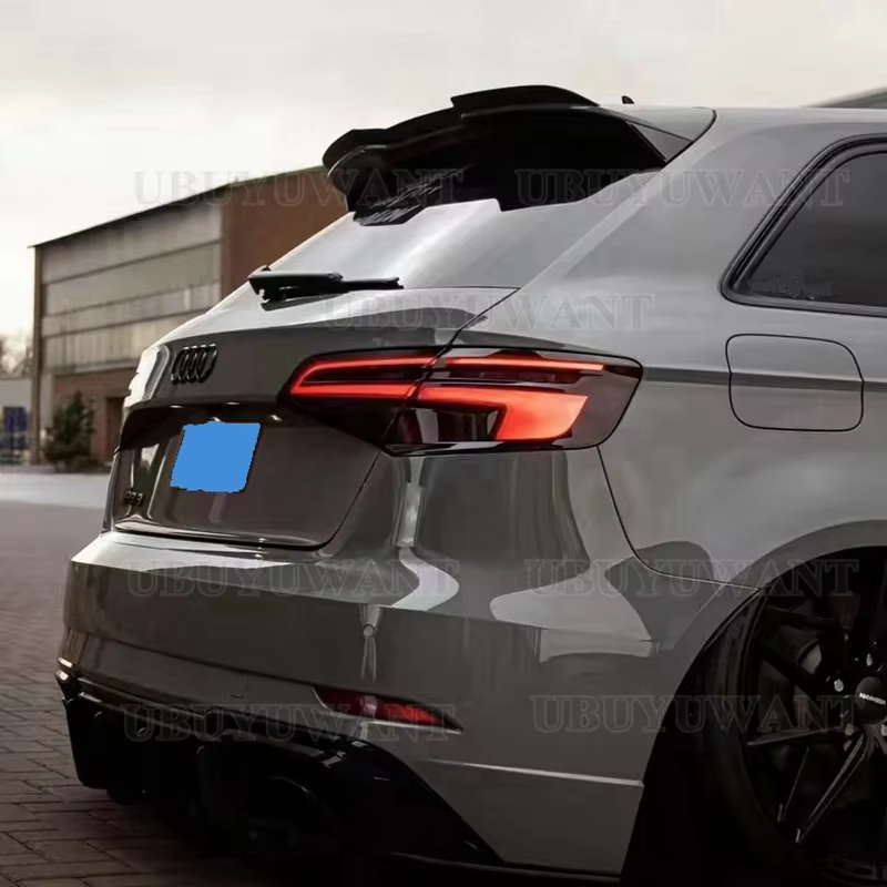 Labio de alerón trasero Audi A3/S3 2014-2020 en ABS