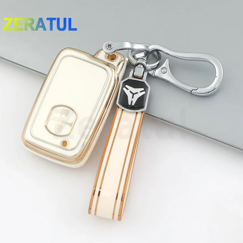 Funda para llave de coche TPU 2 botones Toyota Camry y Subaru Forester