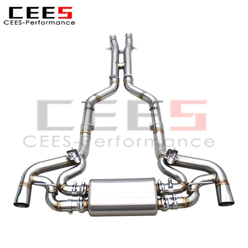 CEES Tuning Escape catback con válvula para Mercedes-AMG GT/GTS C190 - imagen 2