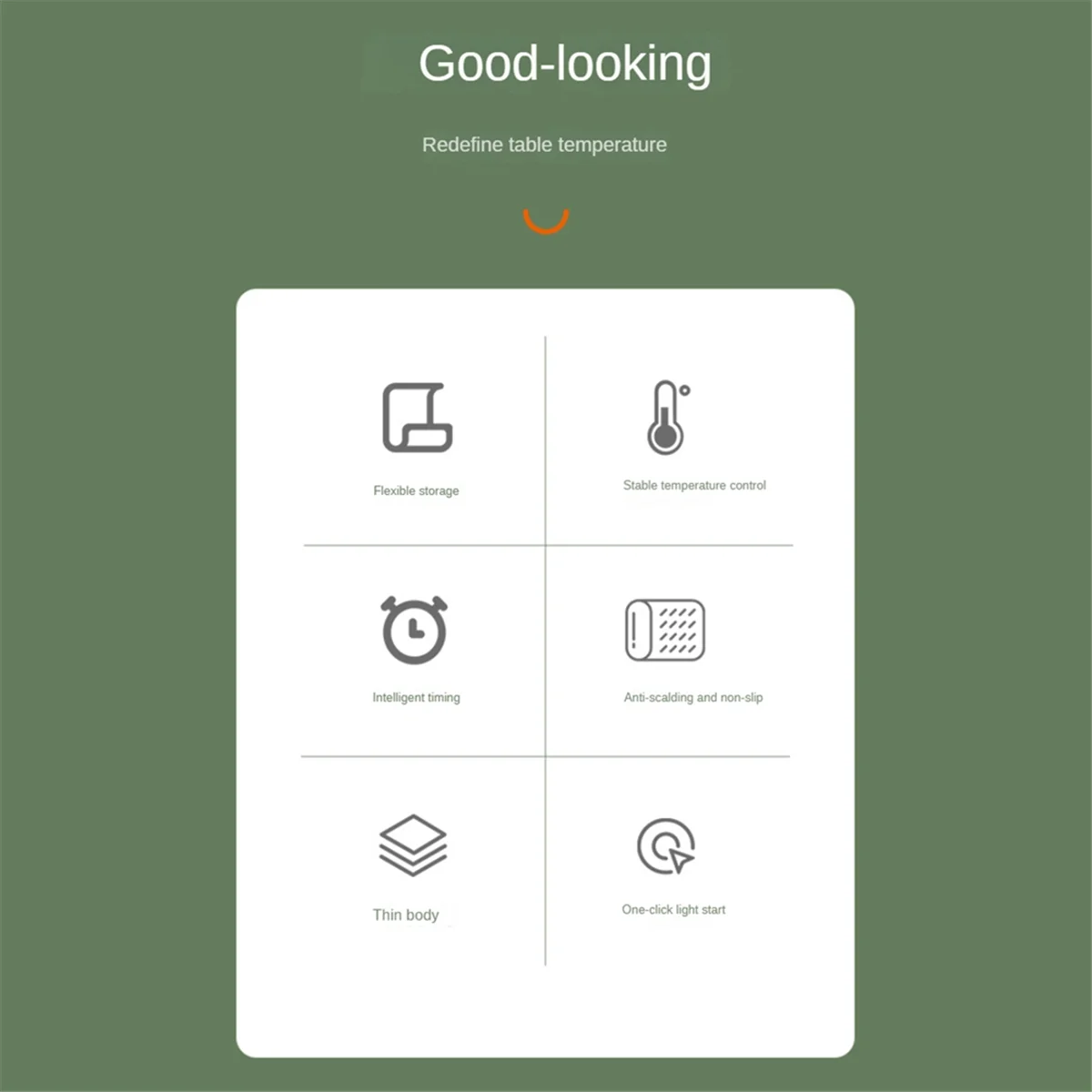 Tablero de platos calentadores, aislamiento para el hogar, calefacción de alimentos, temperatura constante, eléctrico, plegable, artefacto de calentamiento de alimentos, enchufe estadounidense