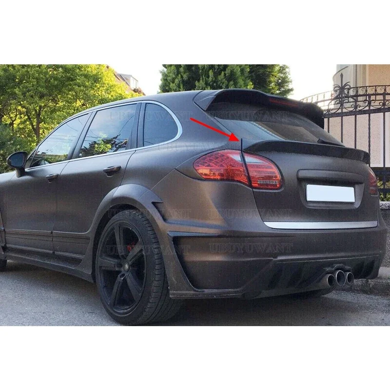 Alerón trasero de fibra de carbono Porsche Cayenne 958 - imagen 2