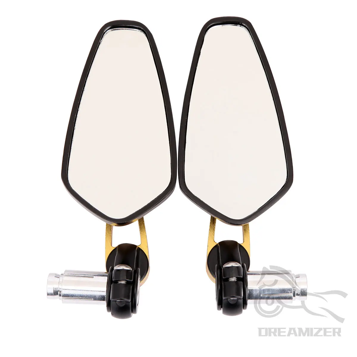 Espejos retrovisores moto 22mm 7/8" Café Racer - imagen 5