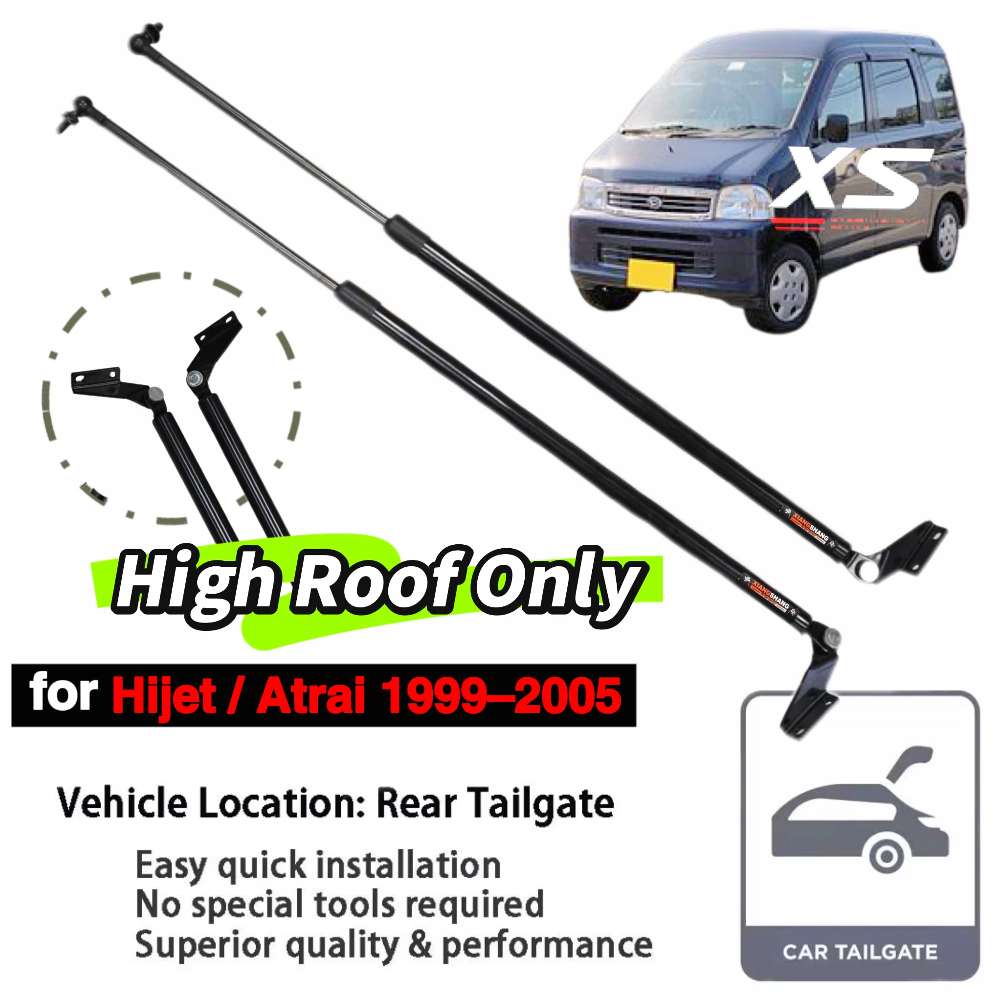 Amortiguadores de elevación OEM 97504-000 techo alto Daihatsu Atrai