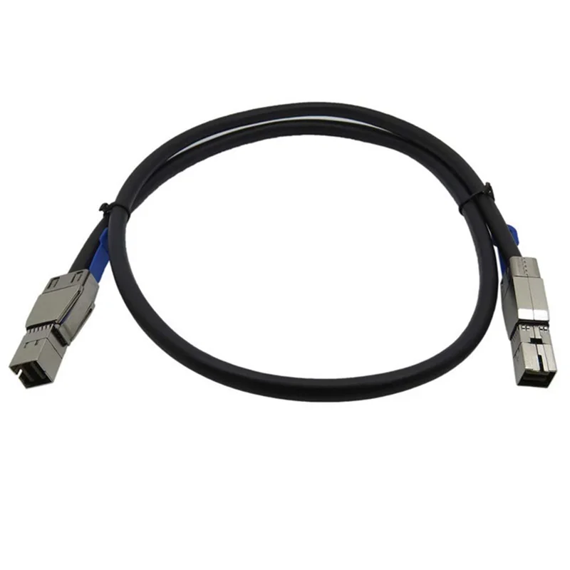 Cable Mini SAS SFF-8644 para transferencia disco duro externo servidor - imagen 2