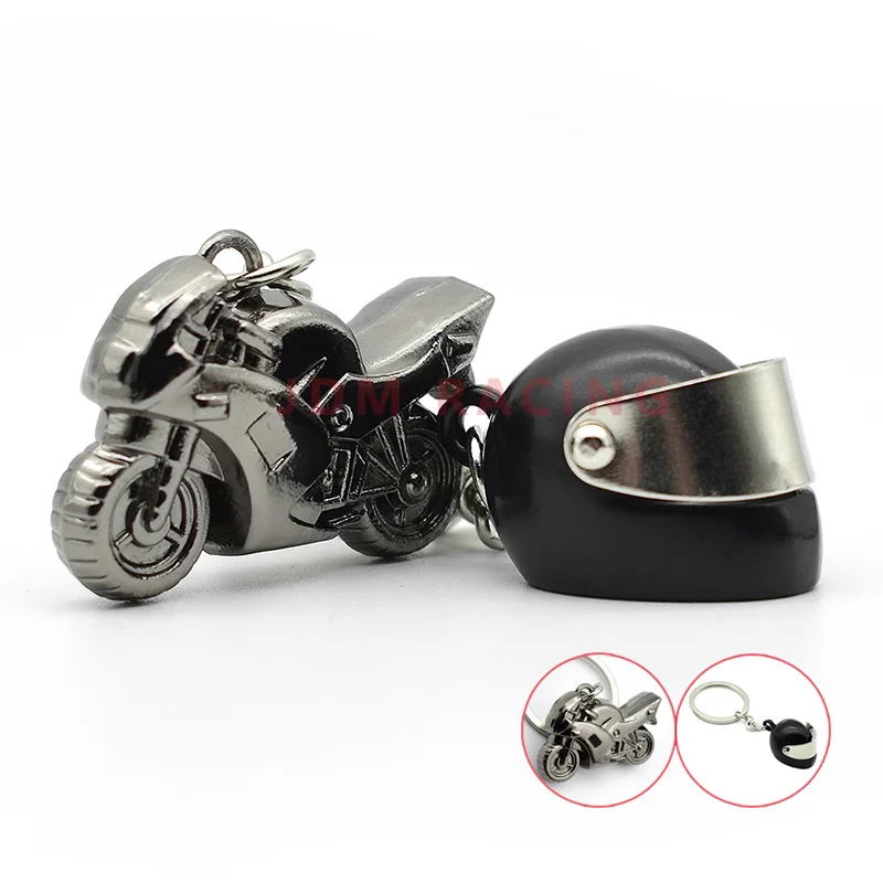 Llavero metálico con colgante de disco de freno para coche y moto - imagen 2