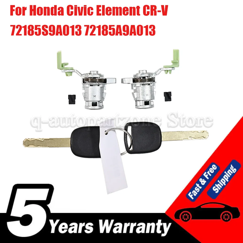 Cilindros de cerradura puerta con llaves Honda Civic 2003-2005 y CR-V
