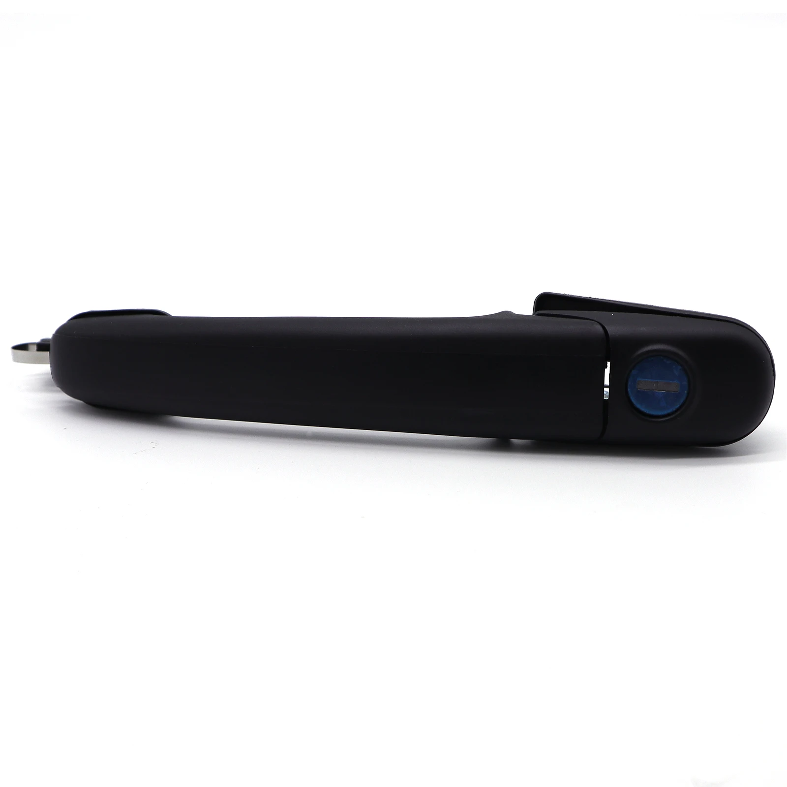 Manija puerta delantera derecha VW Polo con cerradura y llave, negro - imagen 2