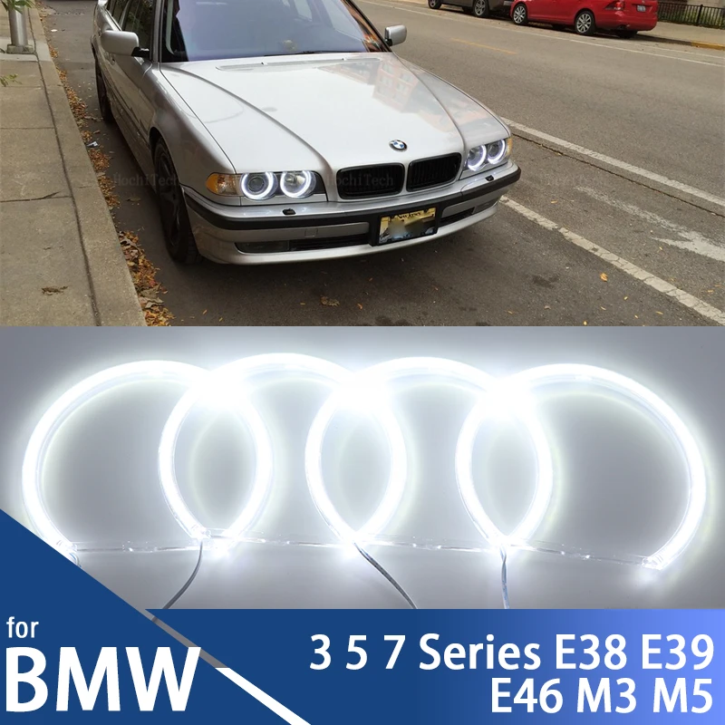 Kit LED ojos ángel para BMW E46 E39 E38 - Faro completo