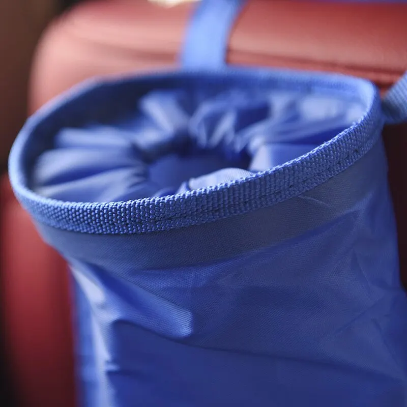 Bolsa de basura colgante para respaldos – Tela Oxford resistente - imagen 5