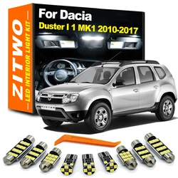 ZITWO Kit luz interior LED Canbus sin errores - Dacia Duster I MK1