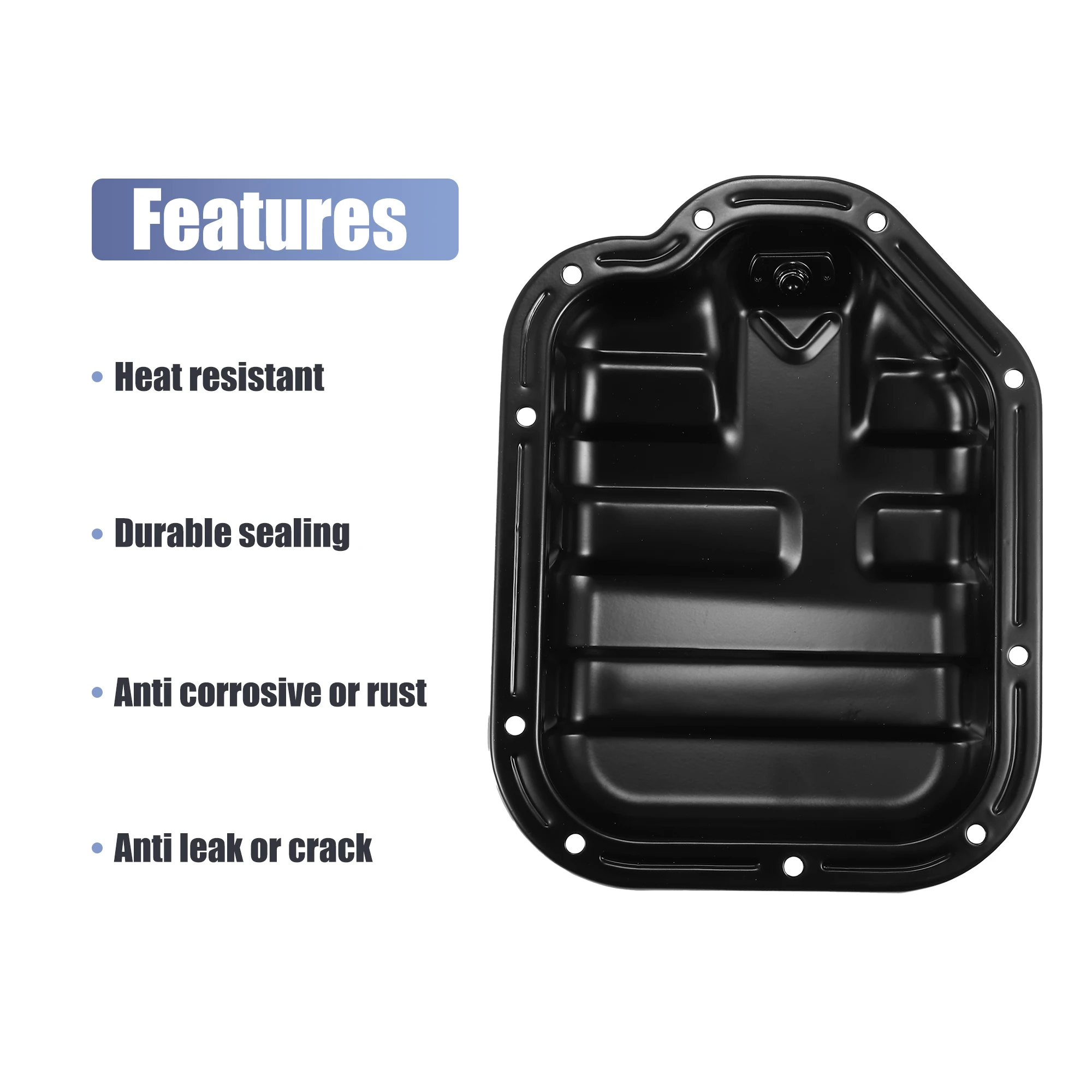 X Autohaux bandeja de aceite de transmisión de motor 111104P110 para Infiniti G35 2003-2007 para Infiniti M35 2006-2008 para Nissan 350Z 03-07 - imagen 4
