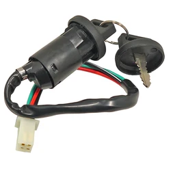 Interruptor de encendido con llave 4 pines para moto y ATV universal