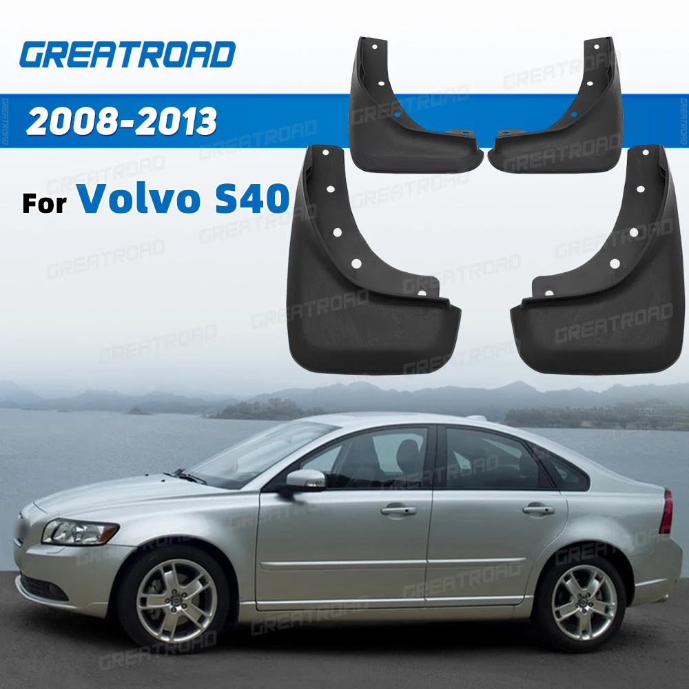 Guardabarros llamarada para Volvo S40 2008-2013