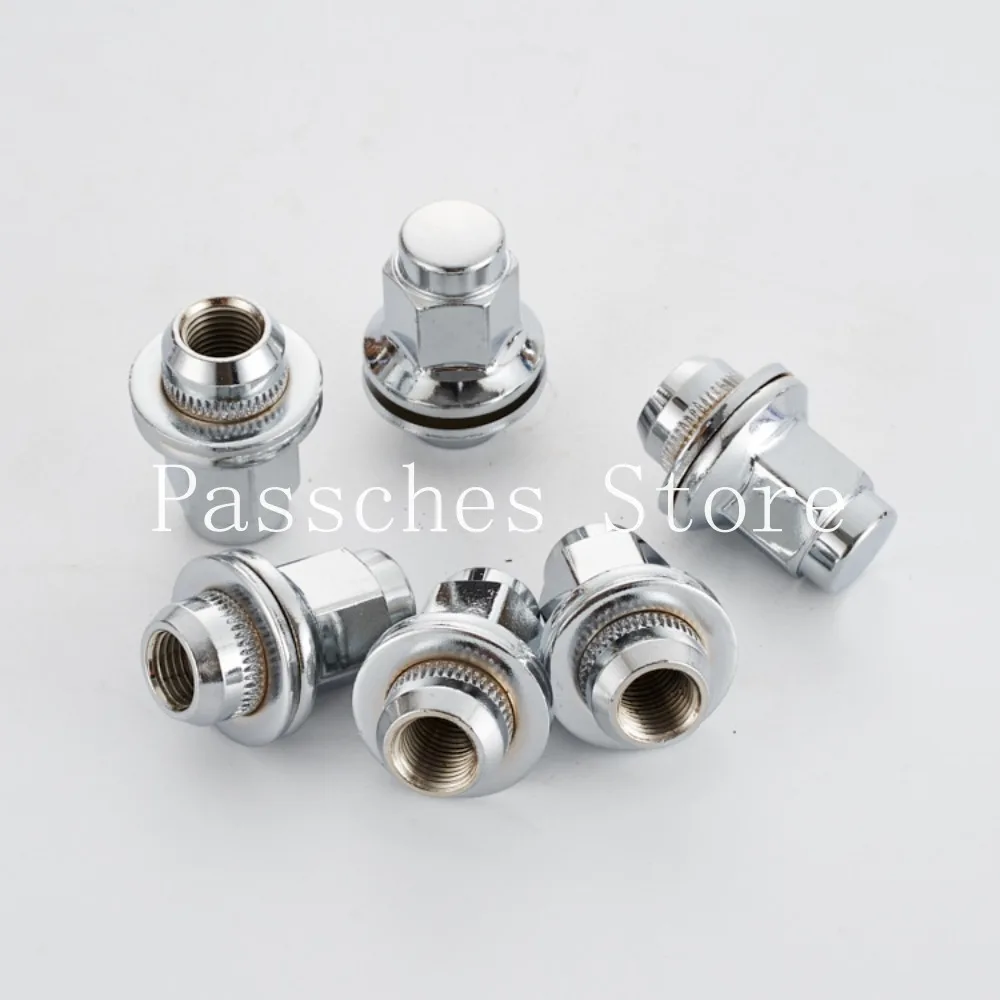 5 uds tuercas de rueda tornillos de cubo para Nissan Patrol Y61 Y62 M14x1,5 hexagonal 21mm de espesor 42mm - imagen 3