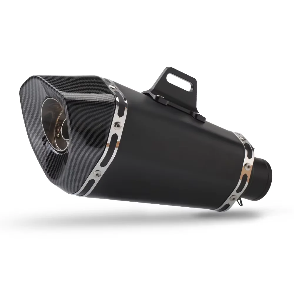 Silenciador de escape 51mm BMW S1000RR CBR1000RR – Tubo carbono - imagen 3