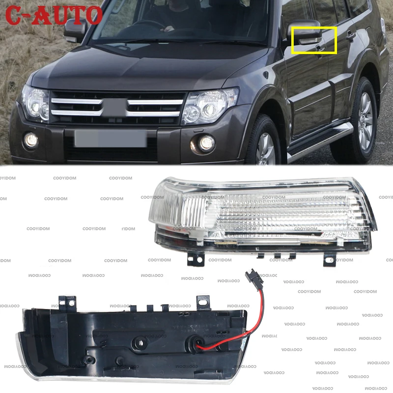 Intermitente LED para espejo retrovisor, Mitsubishi Pajero V73
