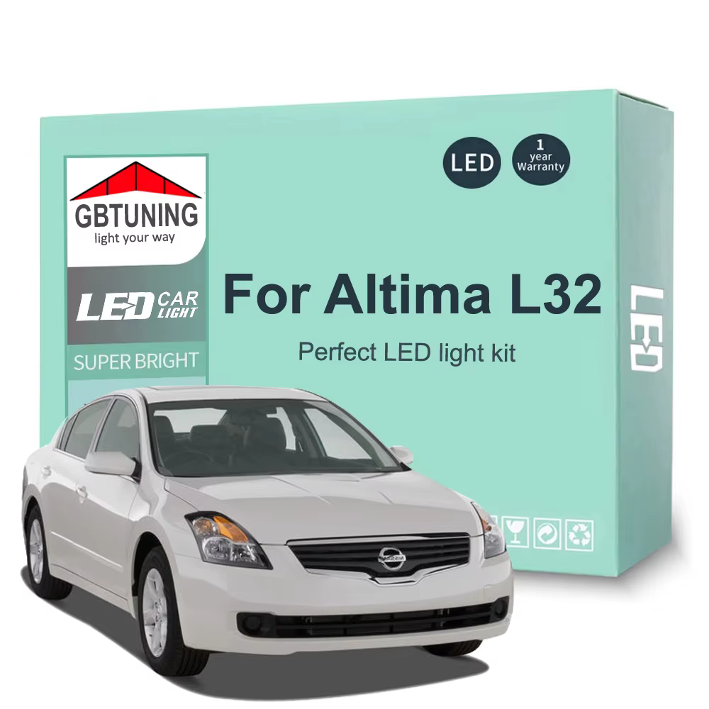 Bombillas LED interiores CANBUS para Nissan Altima L32 2007-2012