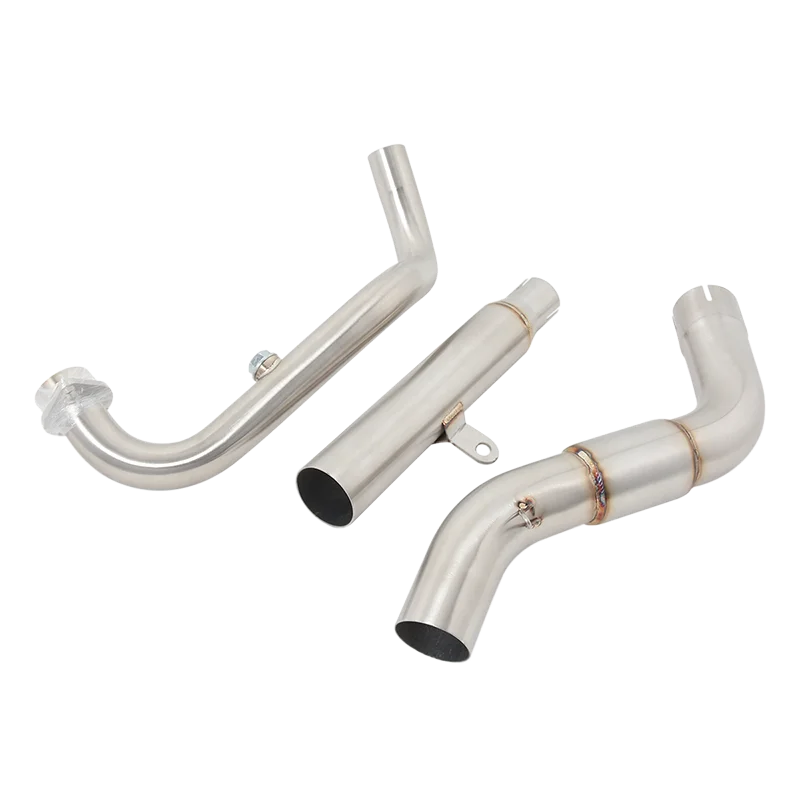 Zontes ZT310R Escape Slip-On tubo de enlace frontal - imagen 2