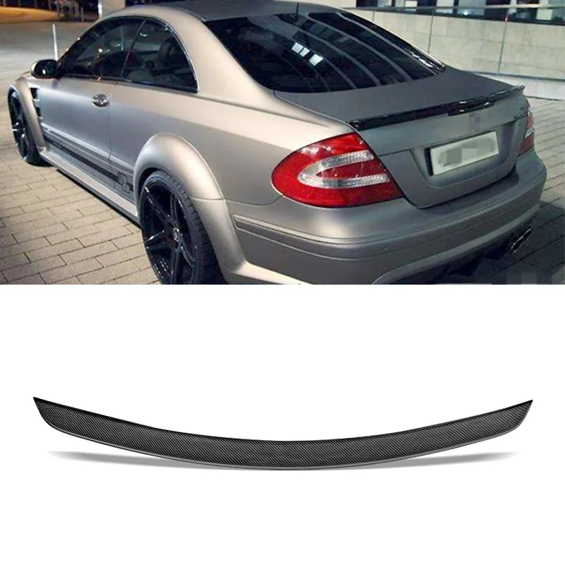 Alerón trasero de carbono Mercedes-Benz CLK W209 negro