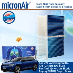 Filtro de habitáculo MicronAir 1ED819644 para VW ID.4 y Audi Q4 e-tron