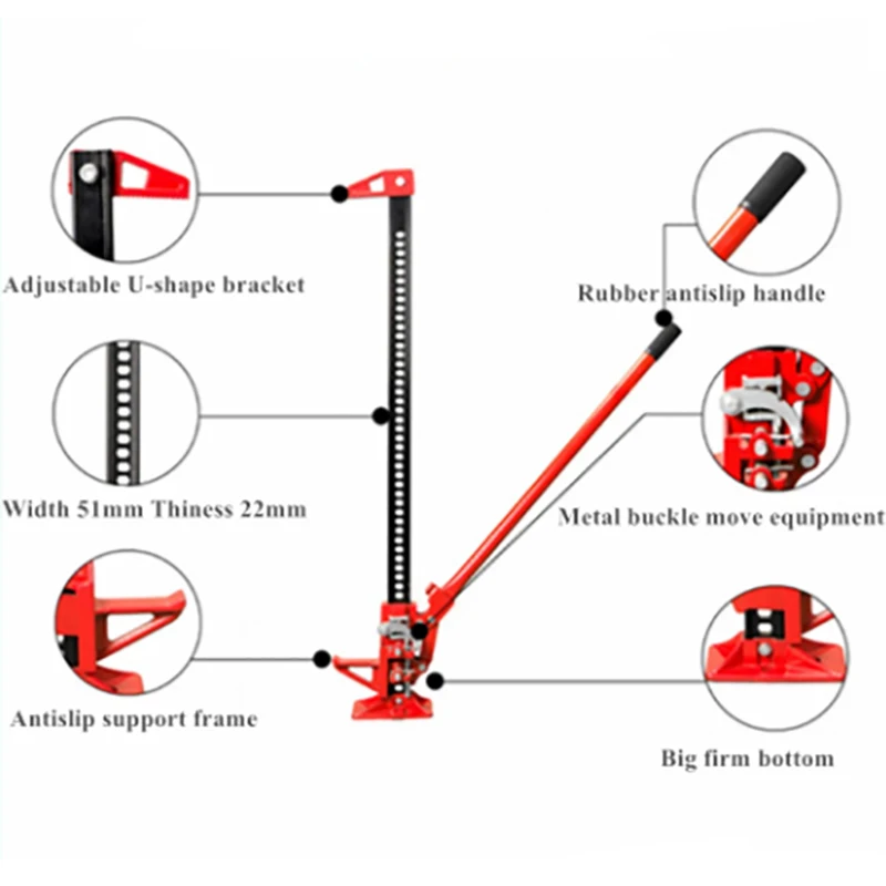 Gato hi-lift Staal para rescate y todoterreno SUV - imagen 2