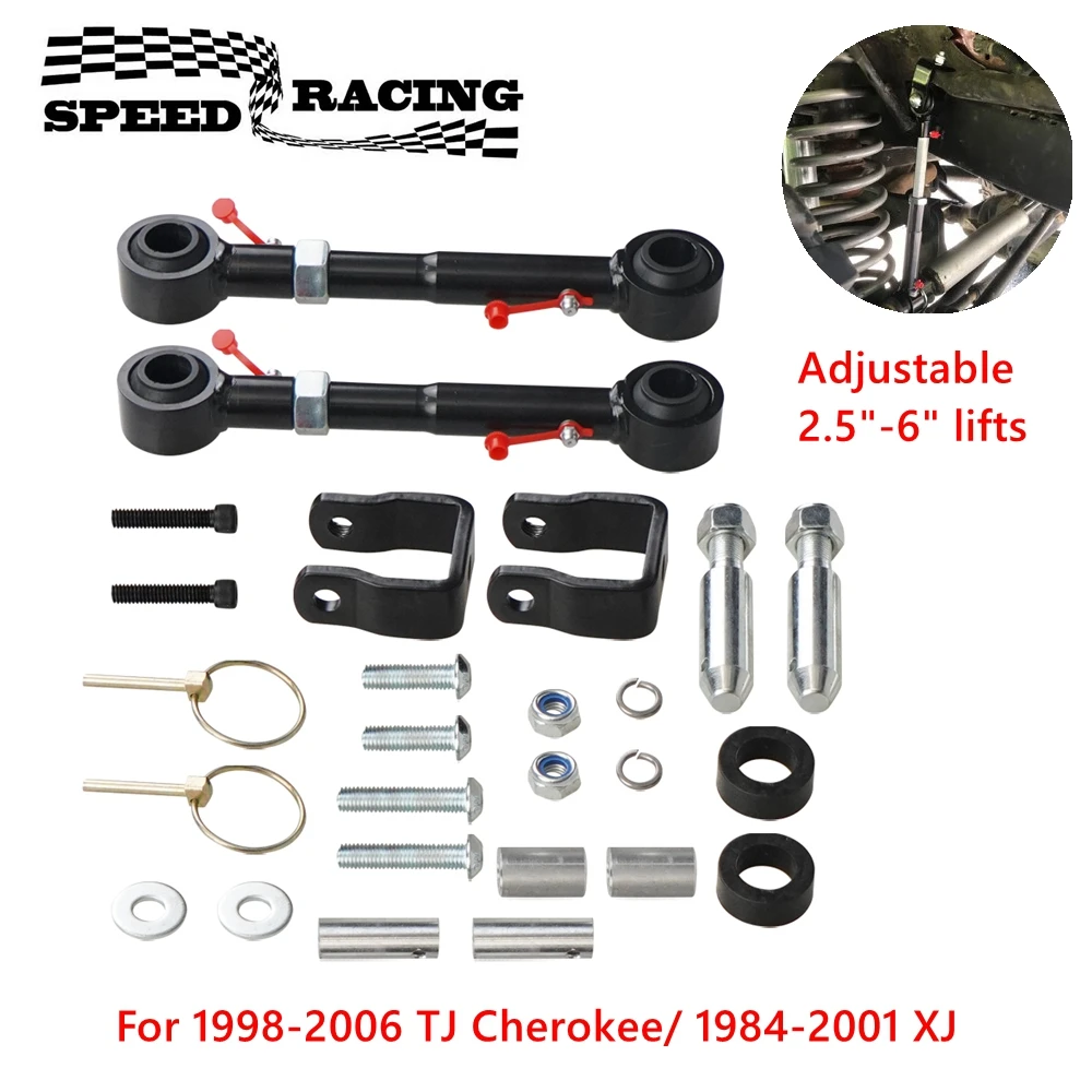 Biela delantera ajustable Wrangler TJ 98-06 - Cherokee XJ 84-01
