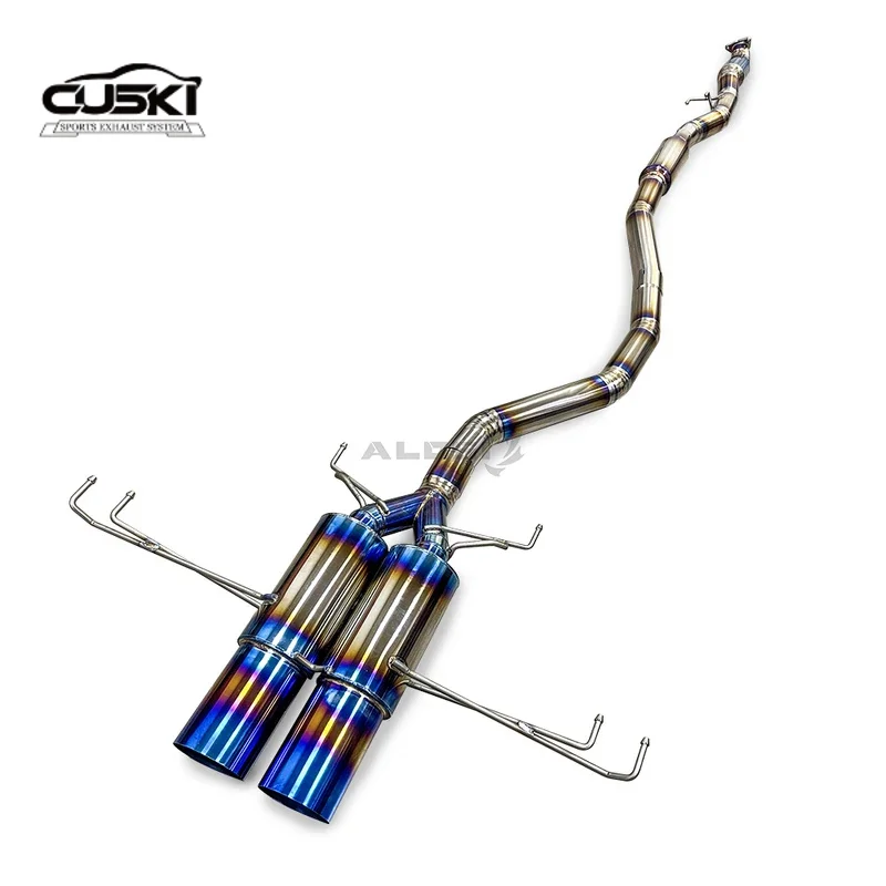 Escape cat-back de titanio para Honda Civic Type R FL5 2.0T