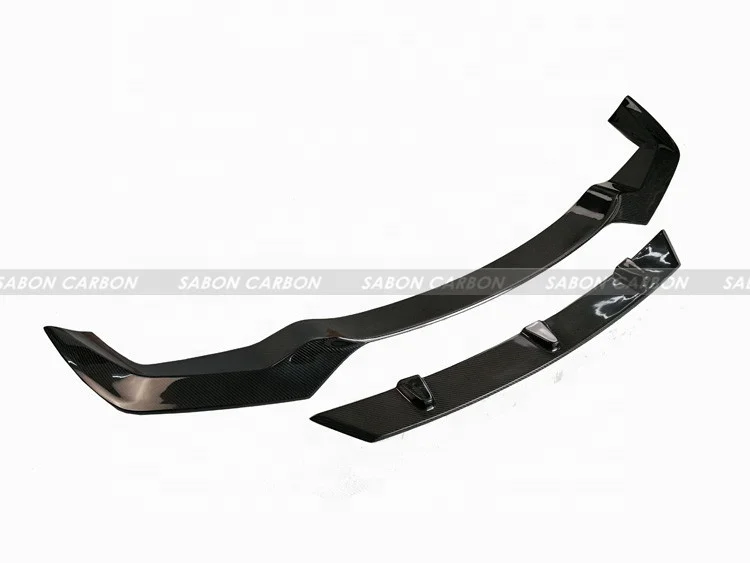 Splitter delantero de fibra de carbono estilo Vor para BMW M2C F87 - imagen 3