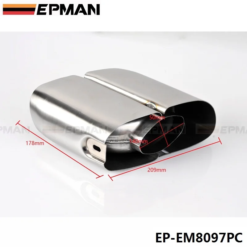 Silenciador escape Porsche Panamera Turbo – punta 304 acero inox - imagen 5