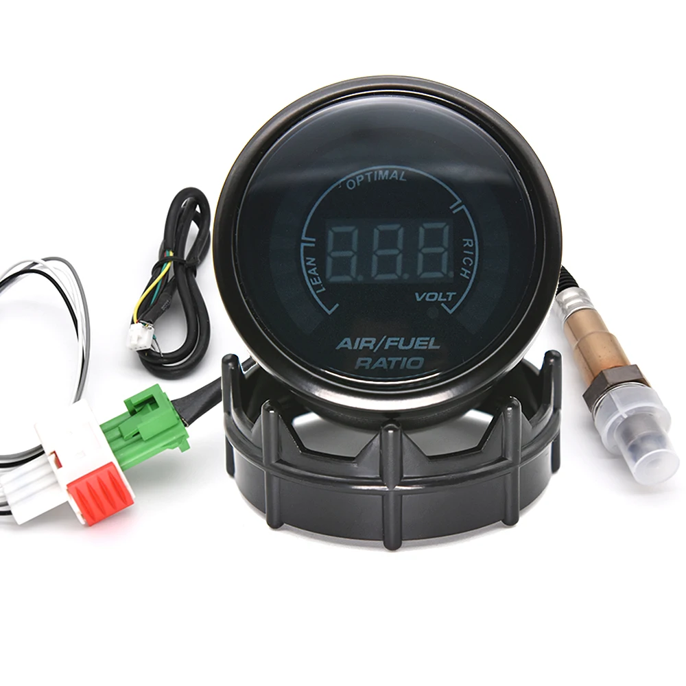 Medidor aire-combustible AFR 52mm con sensor lambda banda estrecha 12V - imagen 4
