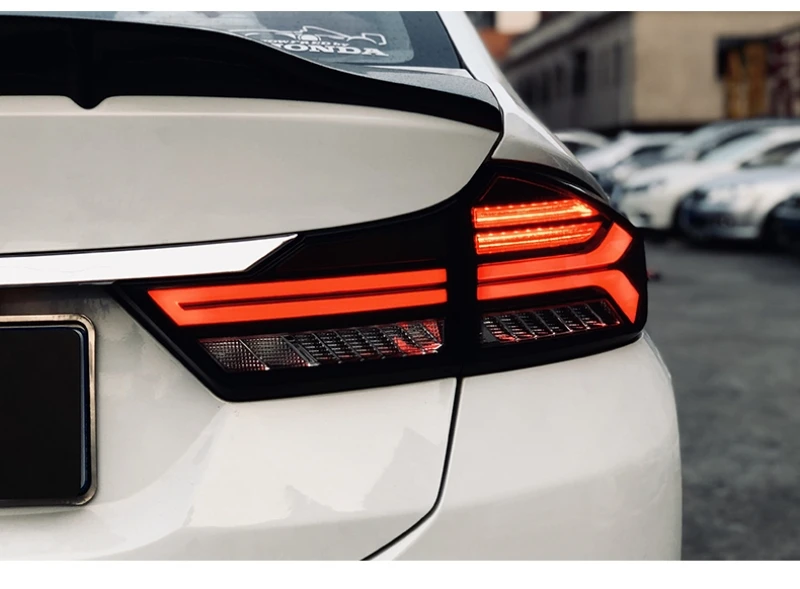 Luz trasera LED negra para Honda City 2014 – CZ - imagen 5