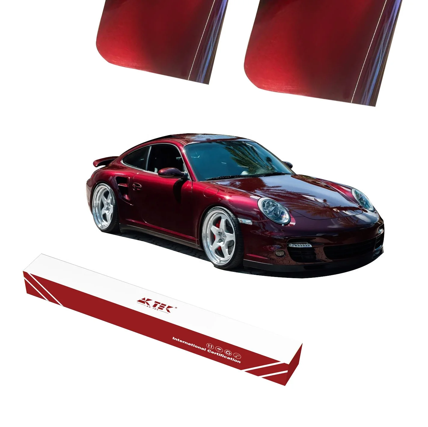 Vinilo autocurativo de alto brillo para cambio de color del coche
